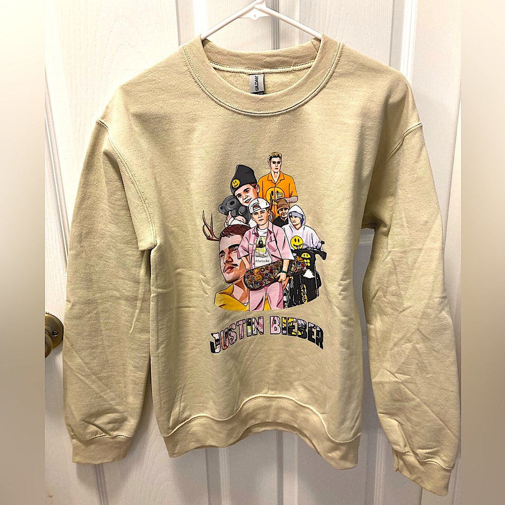 Rare Justin Bieber Sweatshirt(Gildan)